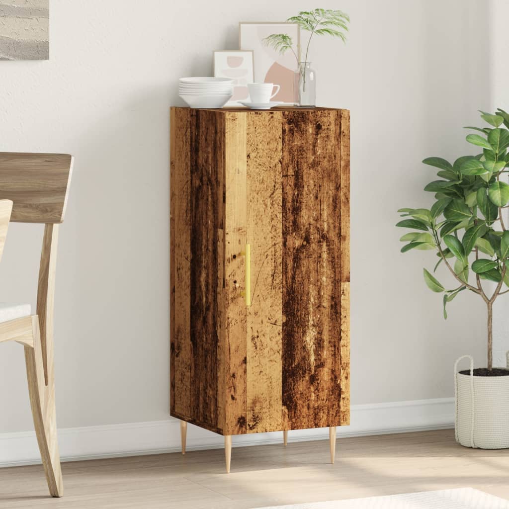 Credenza Legno Antico 34,5x34x90 Cm In Truciolato - Image 3
