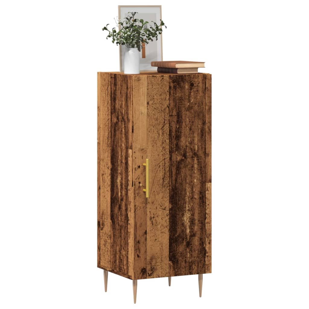 Credenza Legno Antico 34,5x34x90 Cm In Truciolato - Image 6