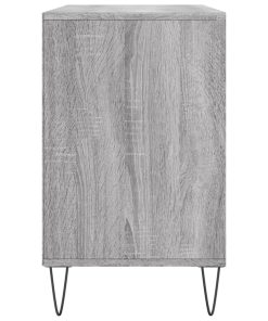 Scarpiera Grigio Sonoma 102x36x60 Cm In Legno Multistrato
