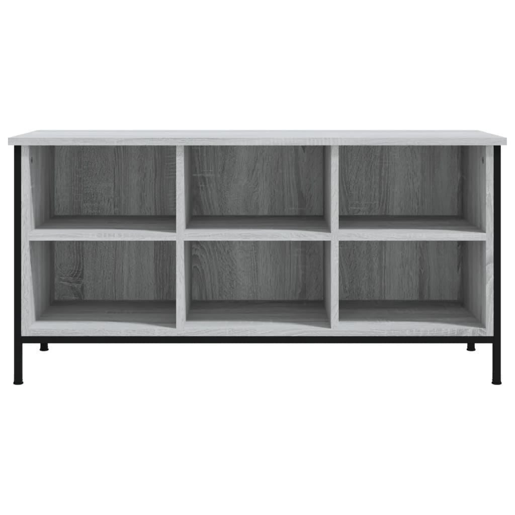 Scarpiera Grigio Sonoma 100x35x50 Cm In Legno Multistrato
