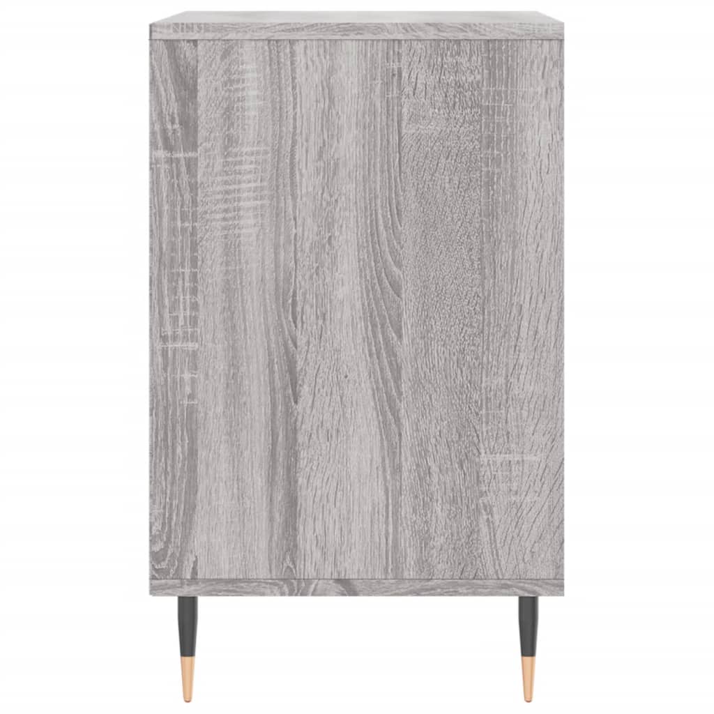 Scarpiera Grigio Sonoma 102x36x60 Cm In Legno Multistrato
