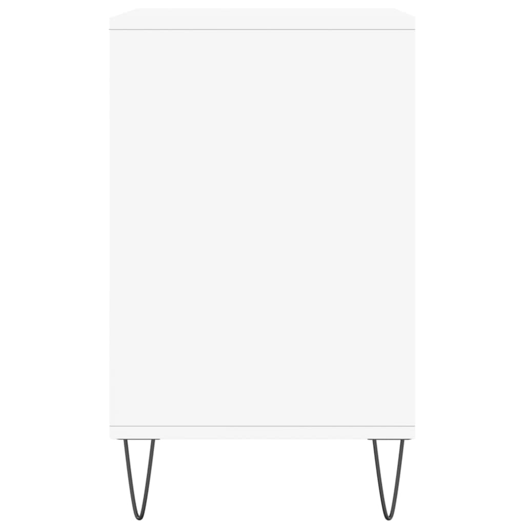 Scarpiera Bianca 102x36x60 Cm In Legno Multistrato - Image 3