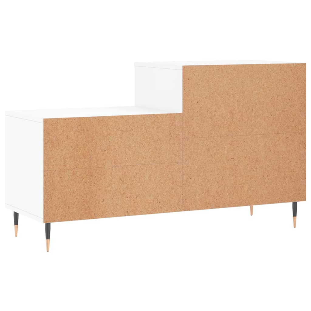 Scarpiera Bianca 102x36x60 Cm In Legno Multistrato - Image 6