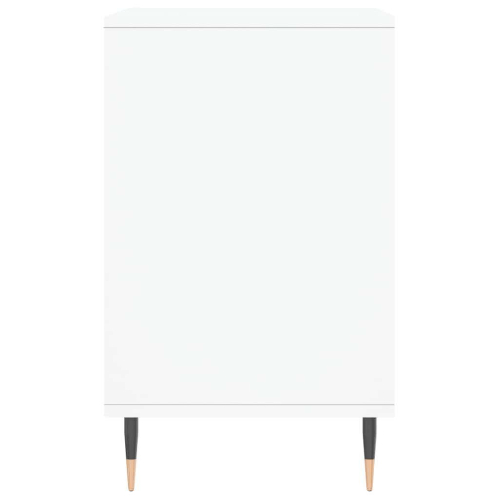 Scarpiera Bianco Lucido 102x36x60 Cm In Legno Multistrato - Image 3