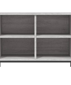 Scarpiera Grigio Sonoma 69x35x50 Cm In Legno Multistrato