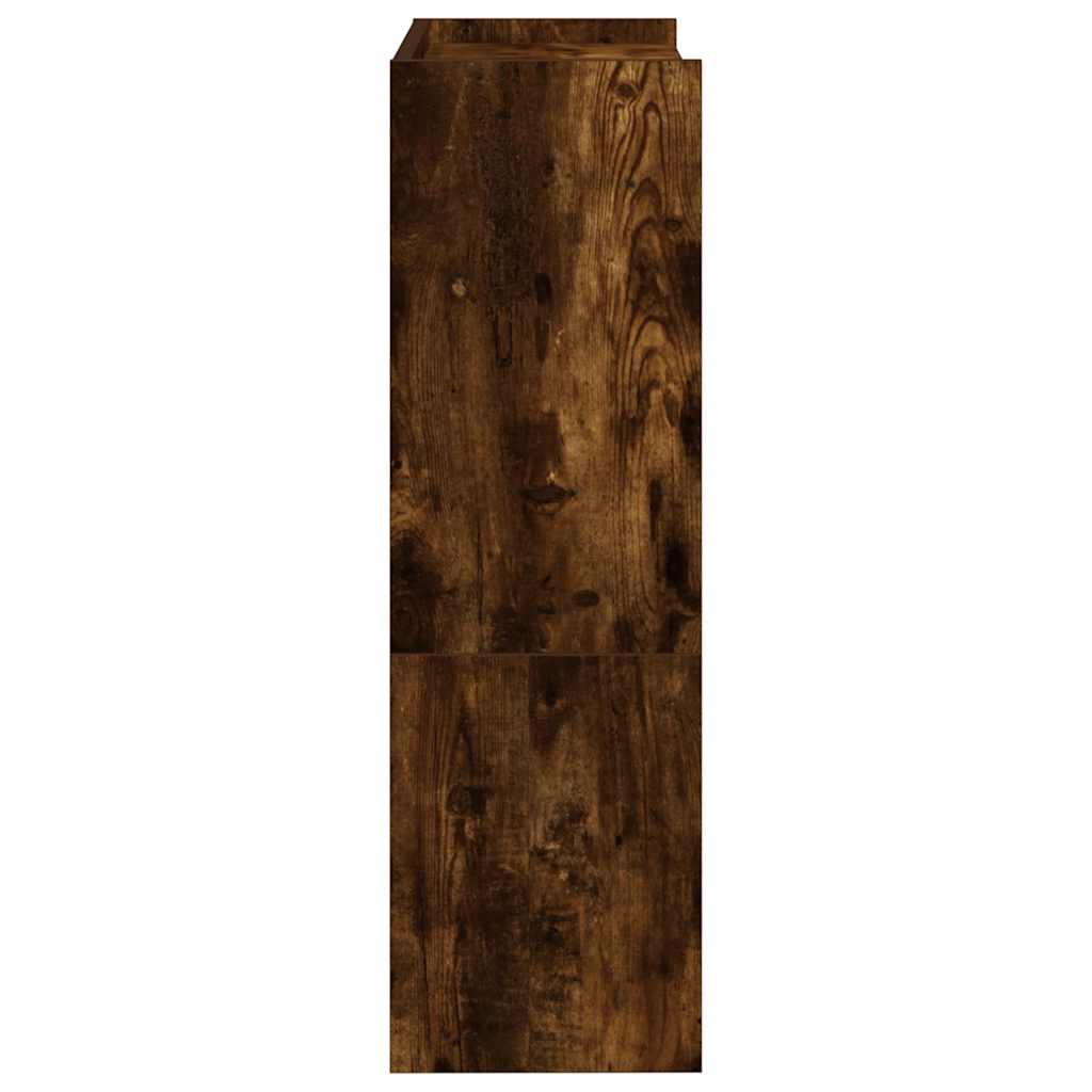 Scarpiera Rovere Fumo 60x25x81 Cm In Legno Multistrato - Image 5