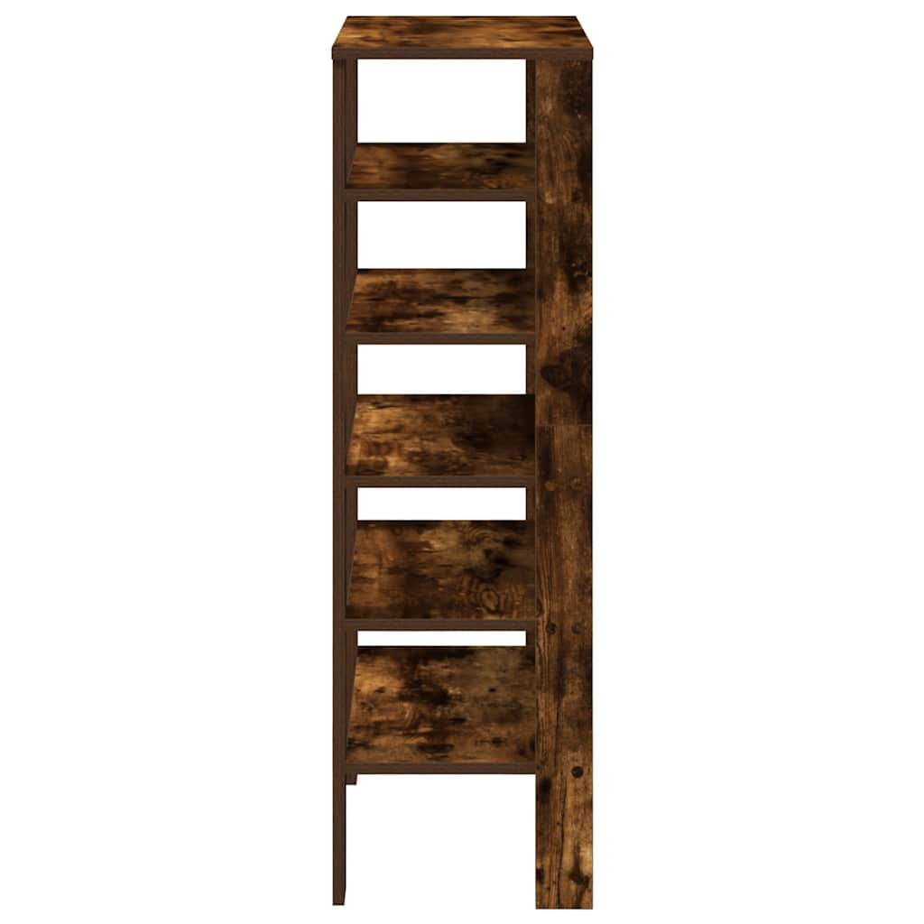 Scarpiera Rovere Fumo 61x32x105 Cm In Truciolato - Image 4