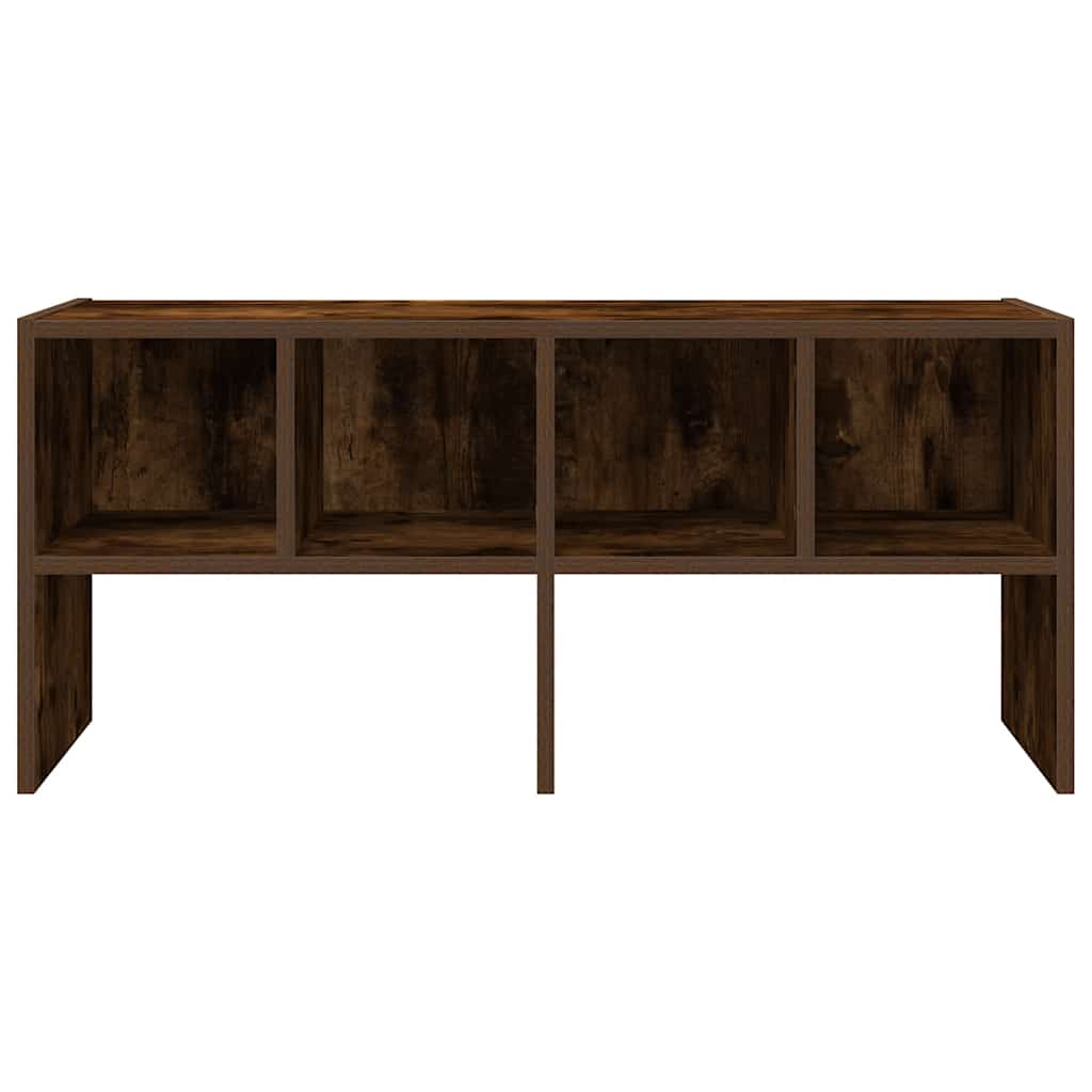 Scarpiera Impilabile Rovere Fumo 89,5x30x40 cm
