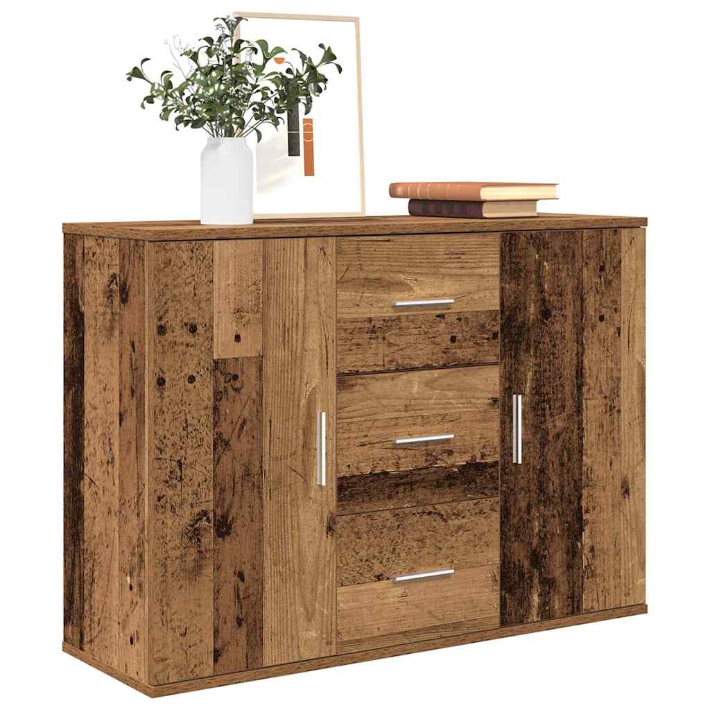 Credenza Legno Antico 90x29,5x65 Cm In Legno Multistrato - Image 2