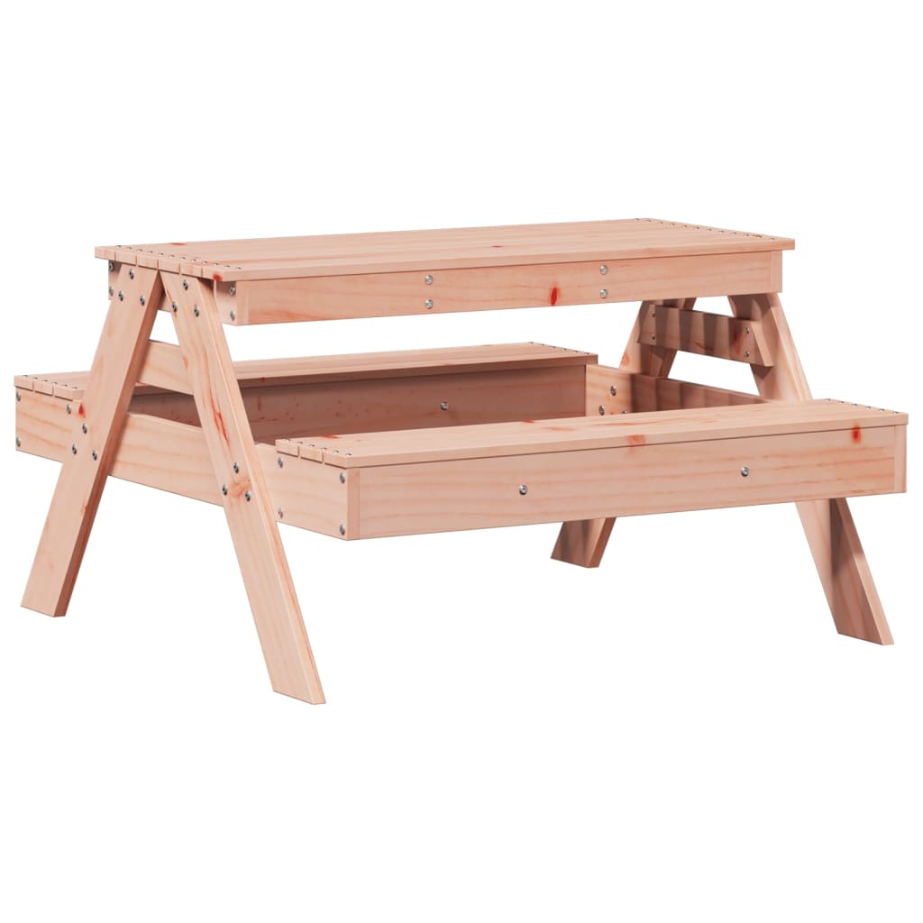 Tavolo Da Picnic Per Bambini 88x97x52 Cm Legno Massello Douglas - Image 2