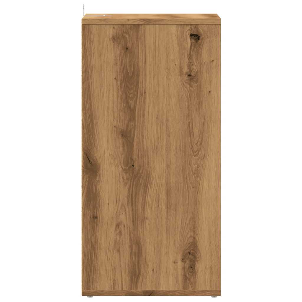 Scarpiere 2 Pz Rovere Artigianale 32x35x70 Cm In Truciolato - Image 6