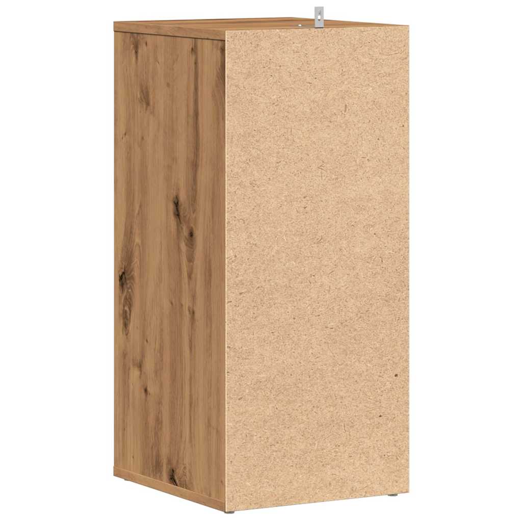 Scarpiera Rovere Artigianale 32x35x70 Cm In Legno Multistrato - Image 2