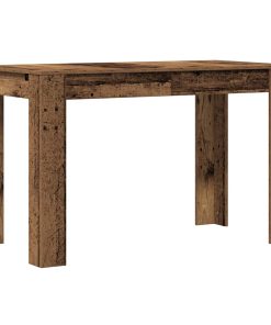 Tavolo Da Pranzo Legno Antico 120x60x76 Cm In Truciolato