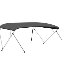 Bimini Di Prua Tendalino 4 Archi Antracite 243x(230-244)x137 cm