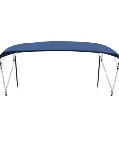 Bimini Di Prua Tendalino A 4 Archi Blu 243x(230-244)x137 cm