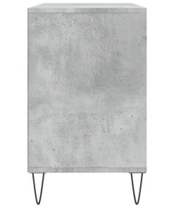 Scarpiera Grigio Cemento 102x36x60 Cm In Legno Multistrato