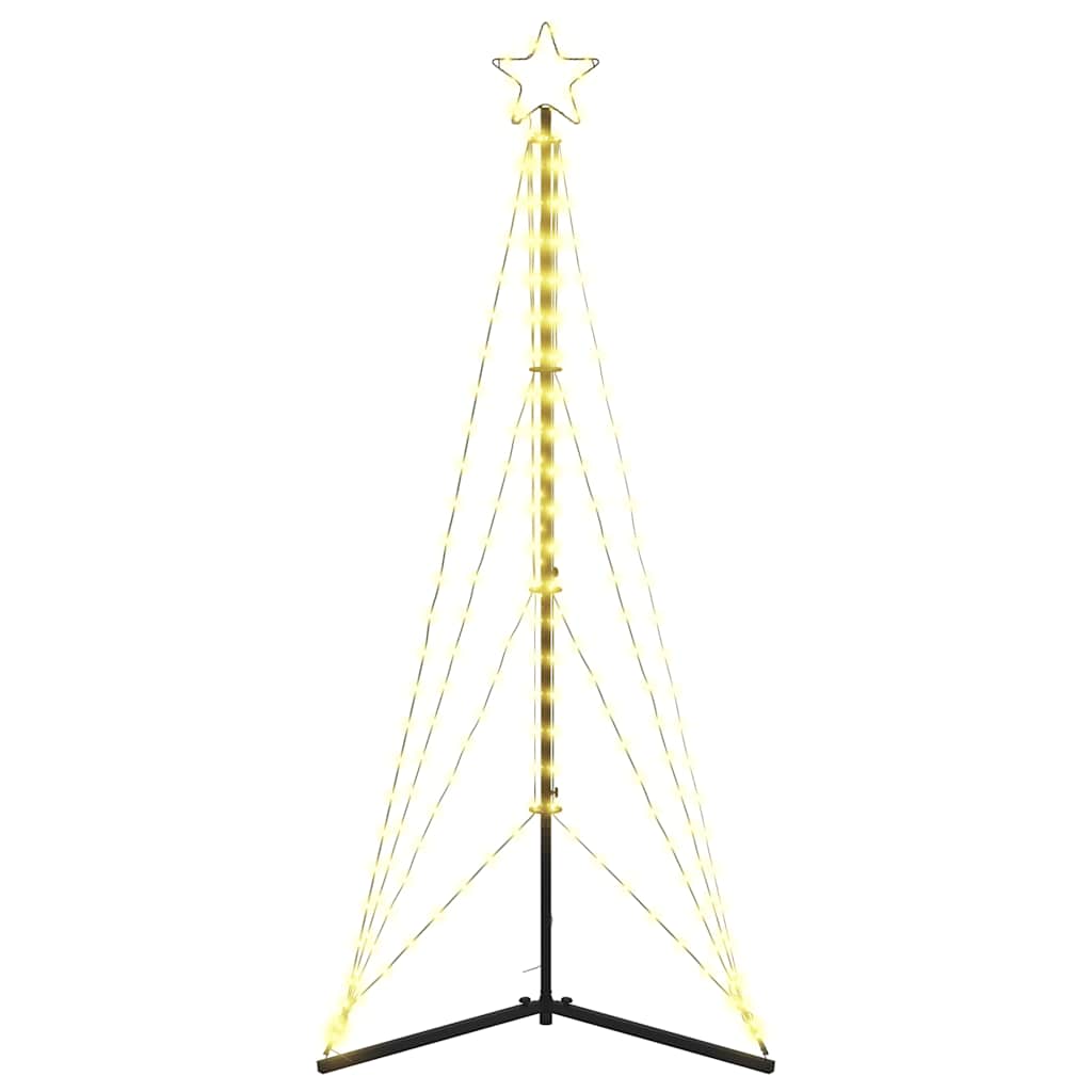 Albero Di Natale A Led 363 Led Bianco Caldo 182 cm - Image 3