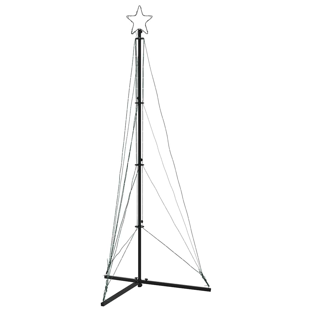 Albero Di Natale A Led 363 Led Bianco Caldo 182 cm - Image 5