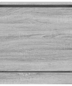 Scarpiera Grigio Sonoma 60x34x63,5 Cm In Legno Multistrato
