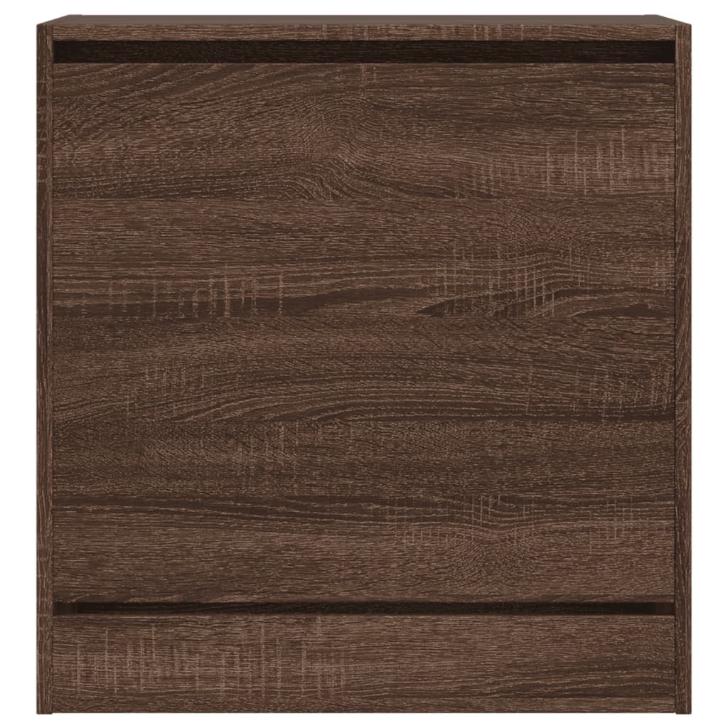 Scarpiera Rovere Marrone 60x34x63,5 Cm In Legno Multistrato - Image 4