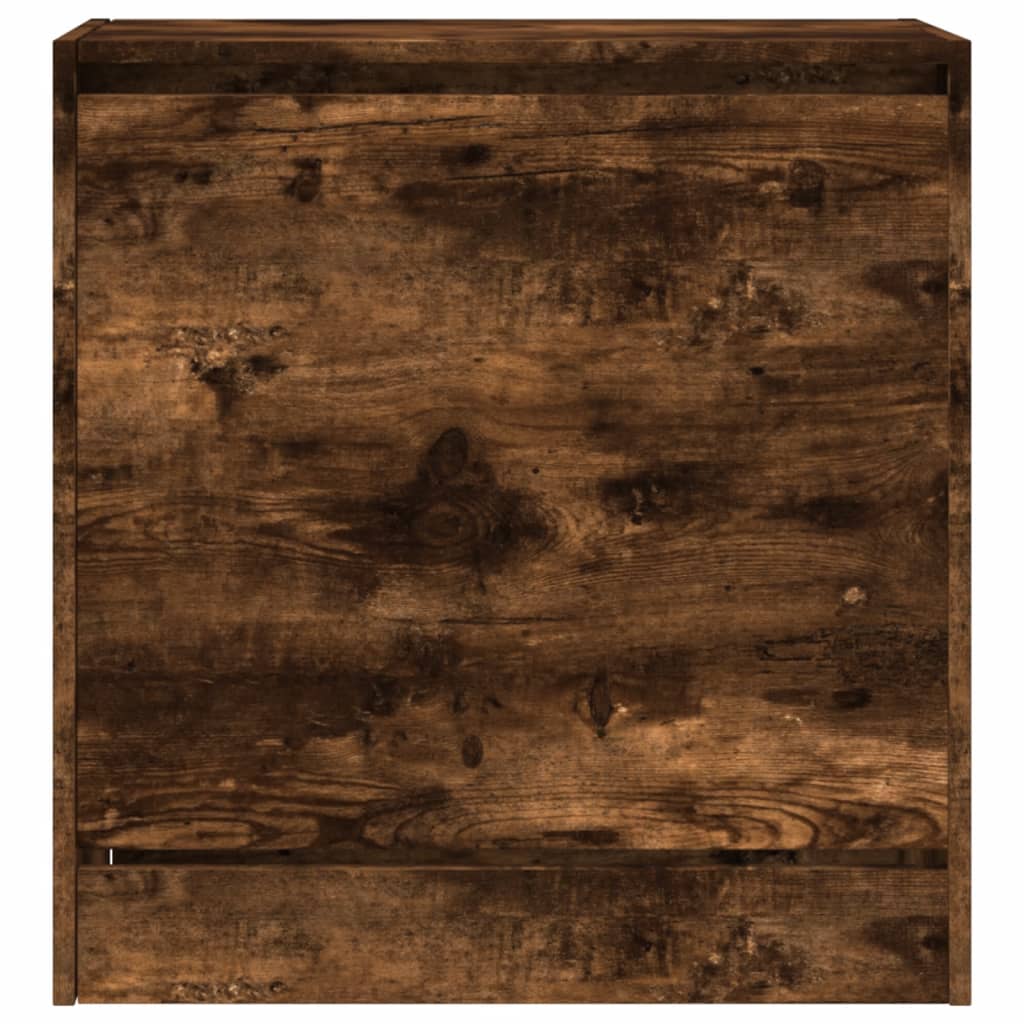 Scarpiera Rovere Fumo 60x34x63,5 Cm In Legno Multistrato - Image 5