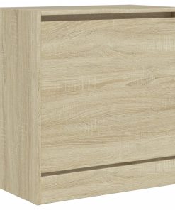 Scarpiera Rovere Sonoma 60x34x63,5 Cm In Legno Multistrato