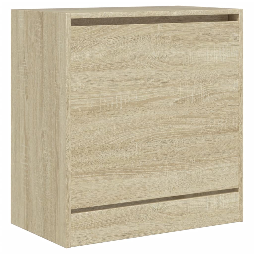 Scarpiera Rovere Sonoma 60x34x63,5 Cm In Legno Multistrato