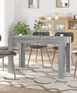 Tavolo Da Pranzo Grigio Sonoma 120x60x76 Cm Legno Multistrato