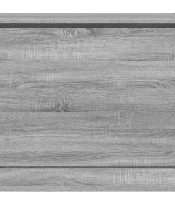 Scarpiera Grigio Sonoma 80x42x69 Cm In Legno Multistrato