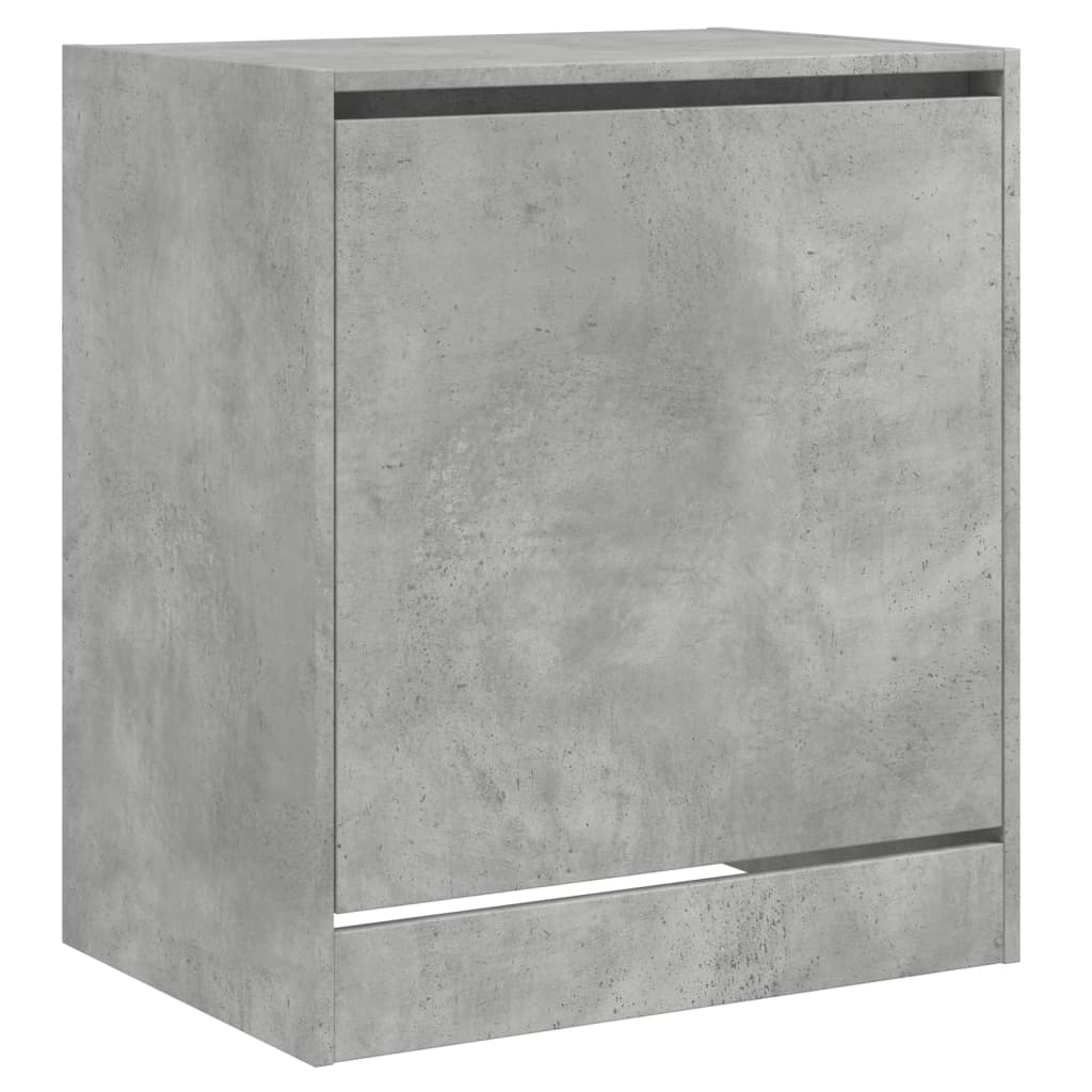 Scarpiera Grigio Cemento 60x42x69 Cm In Legno Multistrato