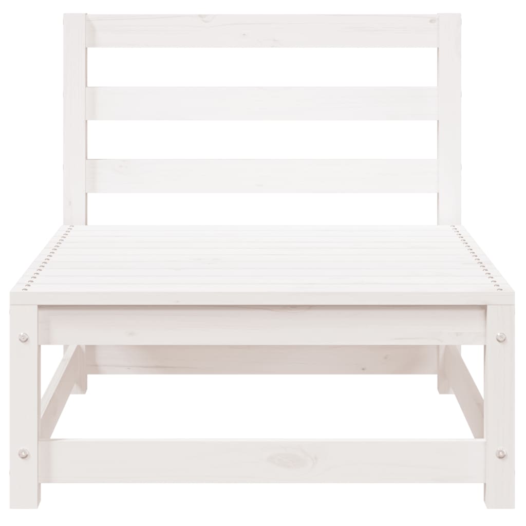 Divani Da Giardino Senza Braccioli 2pz 70x70x67cm Bianchi Pino