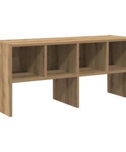 Scarpiera Impilabile Rovere Artigianale 89,5x30x40 cm