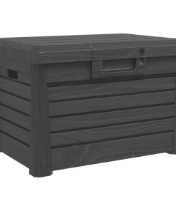 Contenitore Cuscini Antracite 73x50,5x46,5 Cm In Polipropilene