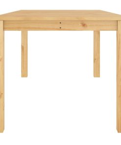 Tavolo Da Pranzo Panama Grigio 180x90x75 Cm Legno Massello Pino
