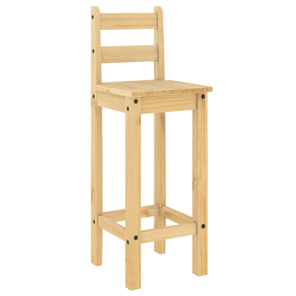 Set Da Bar 3 Pz In Legno Massello Di Pino