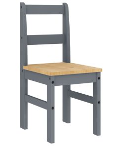Sedie Da Pranzo 2 Pz Panama 105x30x45 Cm Legno Massello Pino