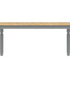 Tavolo Da Pranzo Corona 160x80x75 Cm In Legno Massello Di Pino