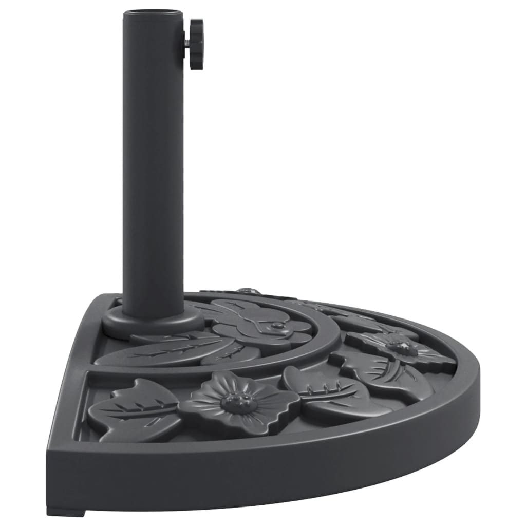 Base Per Ombrellone Per Pali Ø38/48 Mm 9 Kg Mezzo Tondo