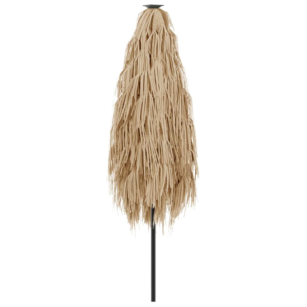 Ombrellone Giardino Con Palo In Acciaio Marrone 268x268x226 cm - Image 6