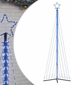 Albero Di Natale A Led 495 Led Blu 300,5 cm