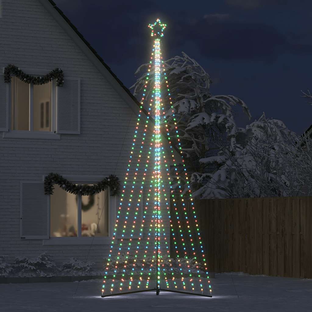 Albero Di Natale A Led 789 Led Colorato 476 cm