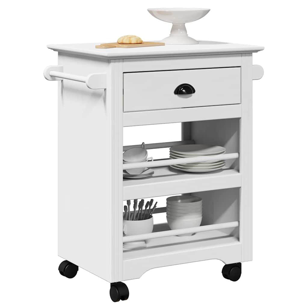 Carrello Da Cucina Bodo Bianco 67,5x45x80 cm - Image 6