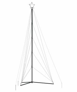 Albero Di Natale A Led 615 Led Bianco Caldo 404,5 cm