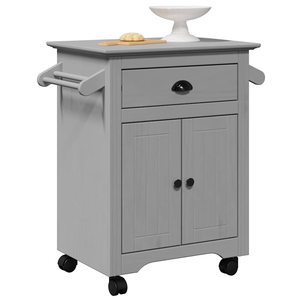Carrello Da Cucina Bodo Grigio 72x45x80 cm