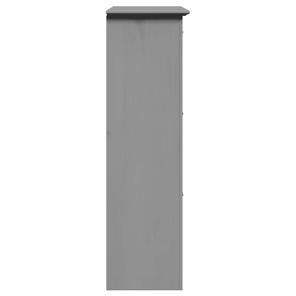 Scarpiera Bodo Grigia 80x35x118 cm - Image 4