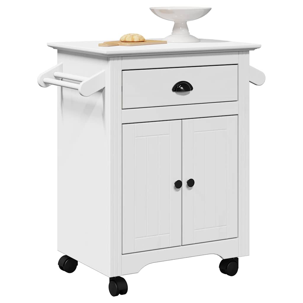 Carrello Da Cucina Bodo Bianco 72x45x80 cm - Image 6