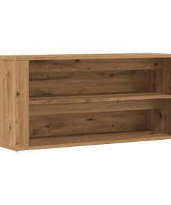 Scarpiera Rovere Artigianale 100x35x45 Cm In Truciolato