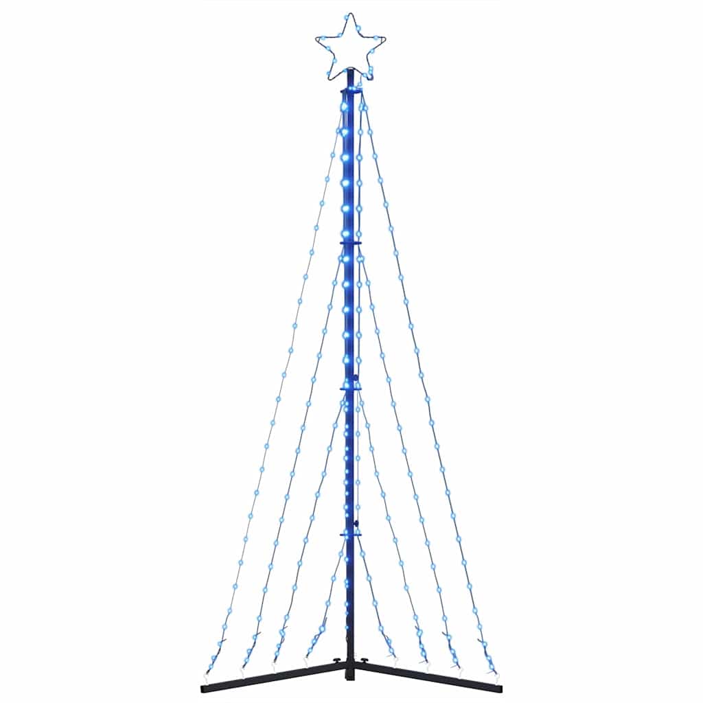 Albero Di Natale A Led 339 Led Blu 187 cm - Image 5
