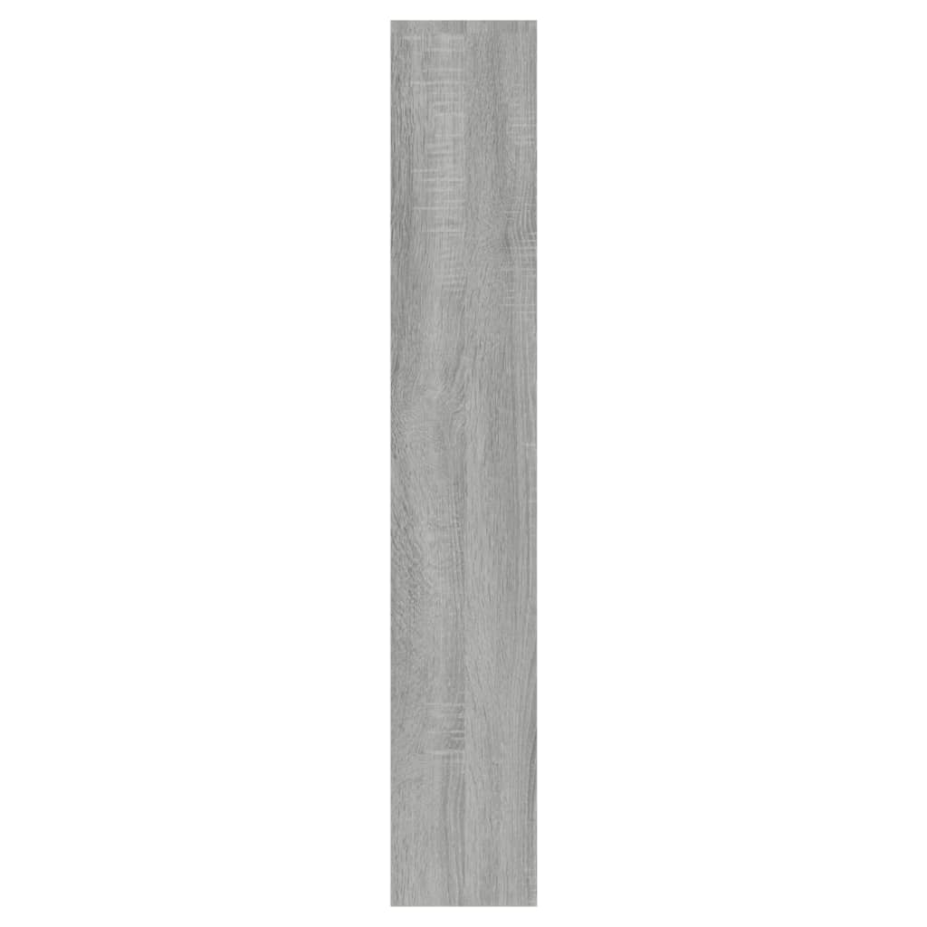 Scarpiera Con Specchio A 3 Livelli Grigio Sonoma 63x17x102,5 cm - Image 4