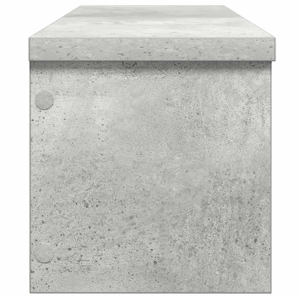 Scaffali Da Cucina Impilabili 2 Pz Grigio Cemento 50x15x16 cm - Image 6